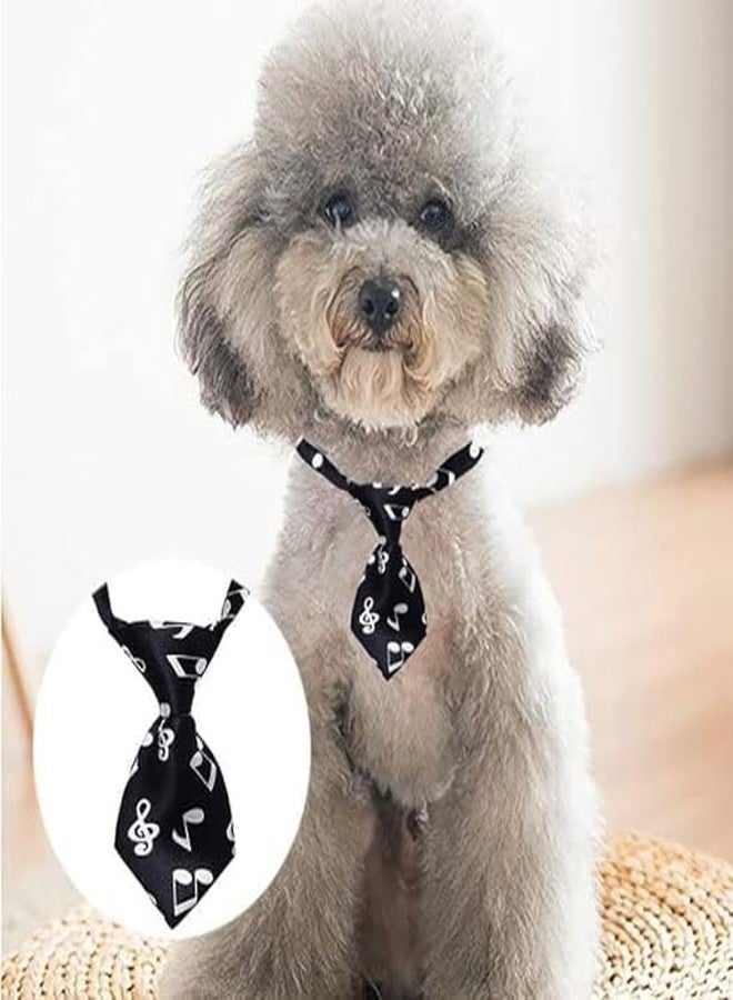 Pups&Pets 10mm Bow Tie Collar, Puppy tie Collar with Bell, Cute and Adjustable Nylon Pet Collar, Necktie for Puppy and Dogs & Cats, (Color May Vary Pcs-2) - Image 4